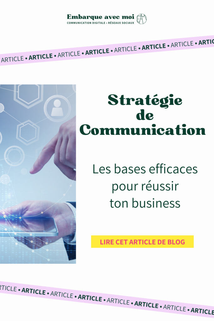 Besoin de structurer ta communication ? Apprends comment définir ta ligne éditoriale, connaître tes valeurs et identifier ton client idéal pour une stratégie de contenu performante. Viens lire l'article complet ! #Entrepreneuriat #ContenuDeMarque #StratégieDigitale